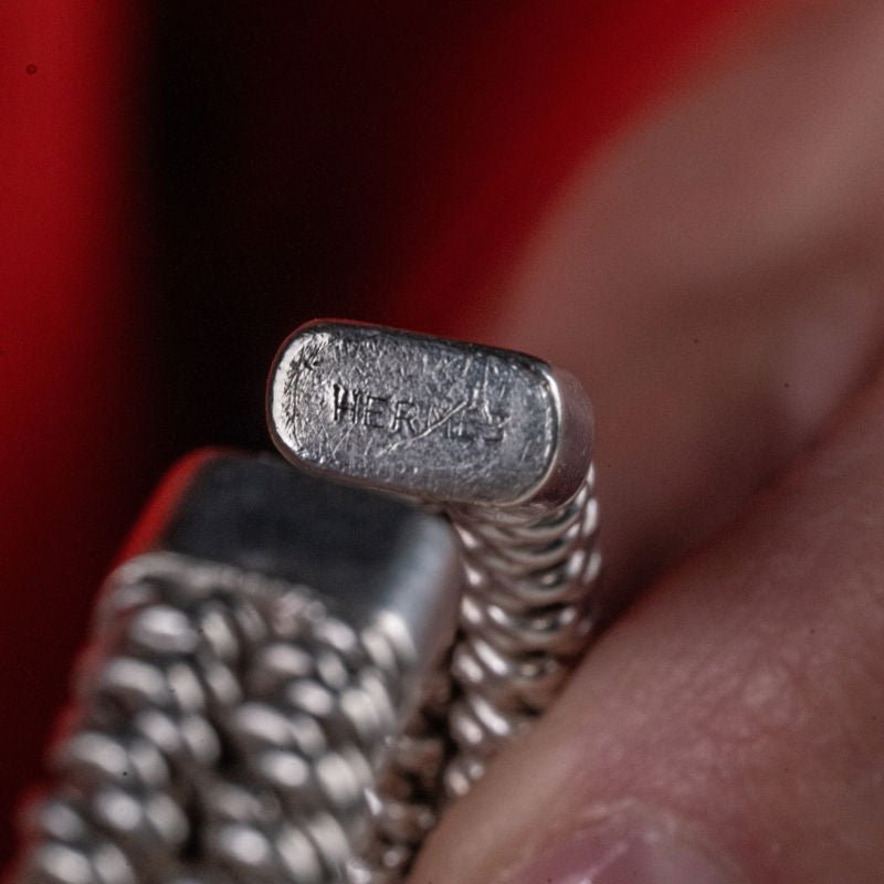 Bracelet HERMES by Lucien Vachey en argent - Castafiore