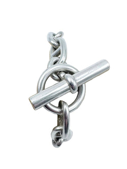 Bracelet HERMÈS "Chaîne d'ancre" en argent - Castafiore