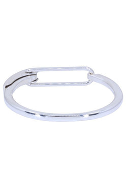 Bracelet HERMÈS "Clic" en argent - Castafiore