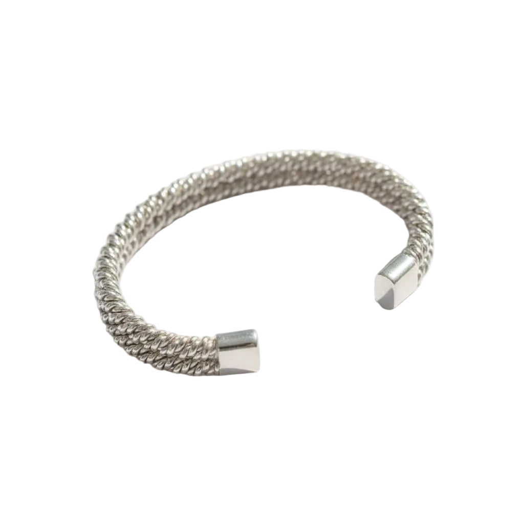 Bracelet HERMES en argent , Lucien Vachey - Castafiore