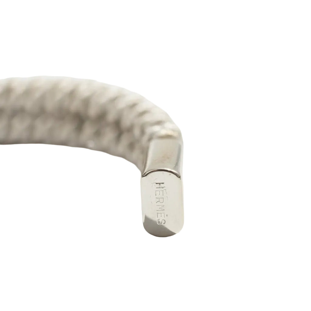 Bracelet HERMES en argent , Lucien Vachey - Castafiore