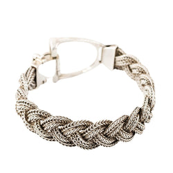 Bracelet HERMÈS Étrier en argent