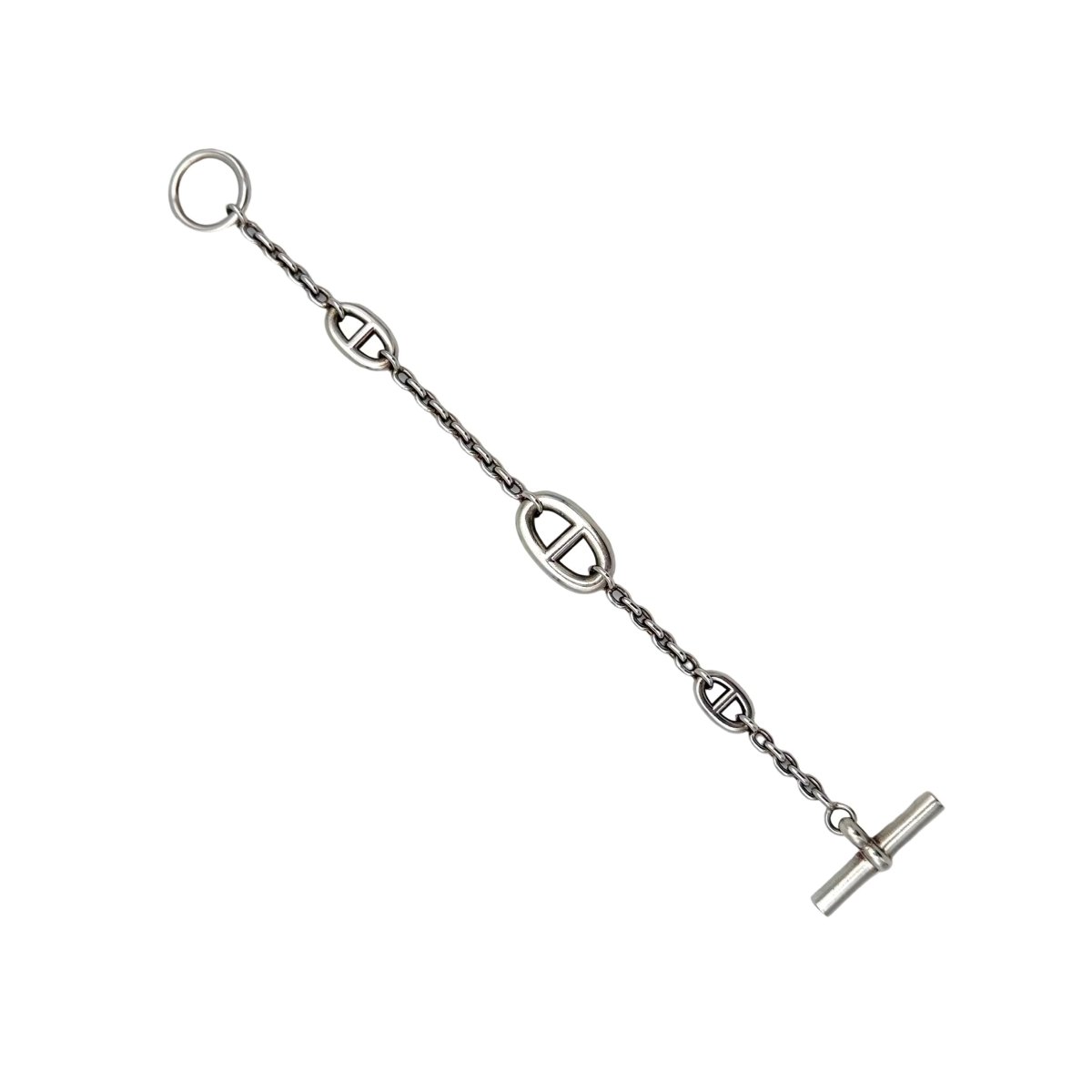 Bracelet HERMÈS "Farandole" en argent - Castafiore