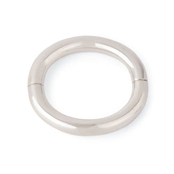 Bracelet HERMÈS, "Lima" jonc en argent de la maison - Castafiore