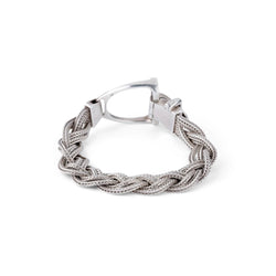 Bracelet Hermès modèle Etrier en argent - Castafiore