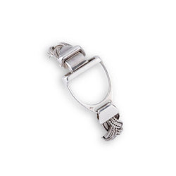 Bracelet Hermès modèle Etrier en argent - Castafiore