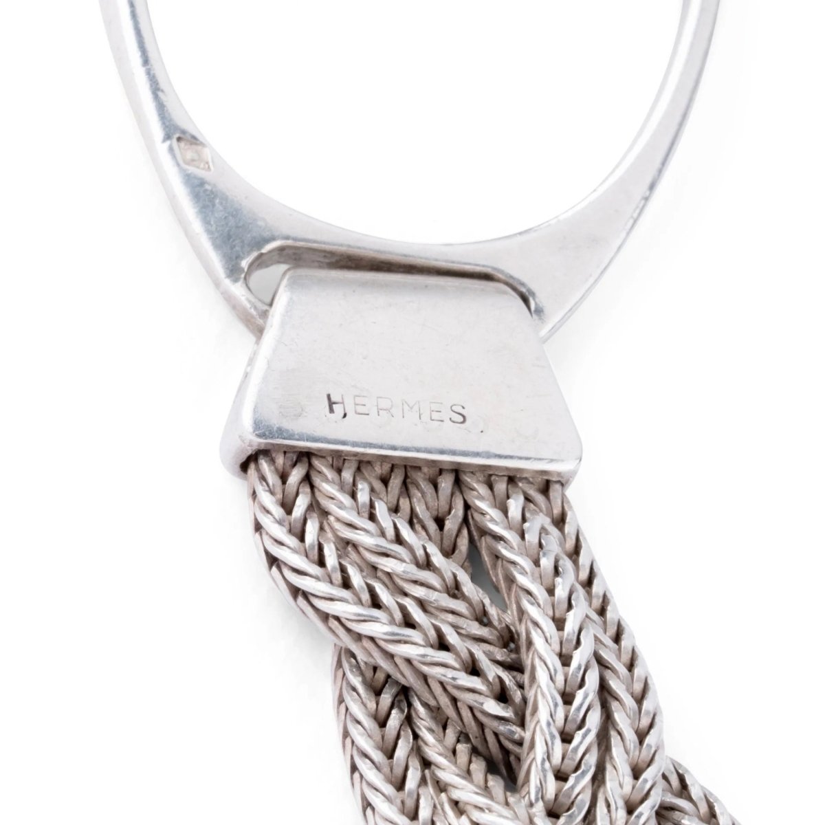 Bracelet Hermès modèle Etrier en argent - Castafiore