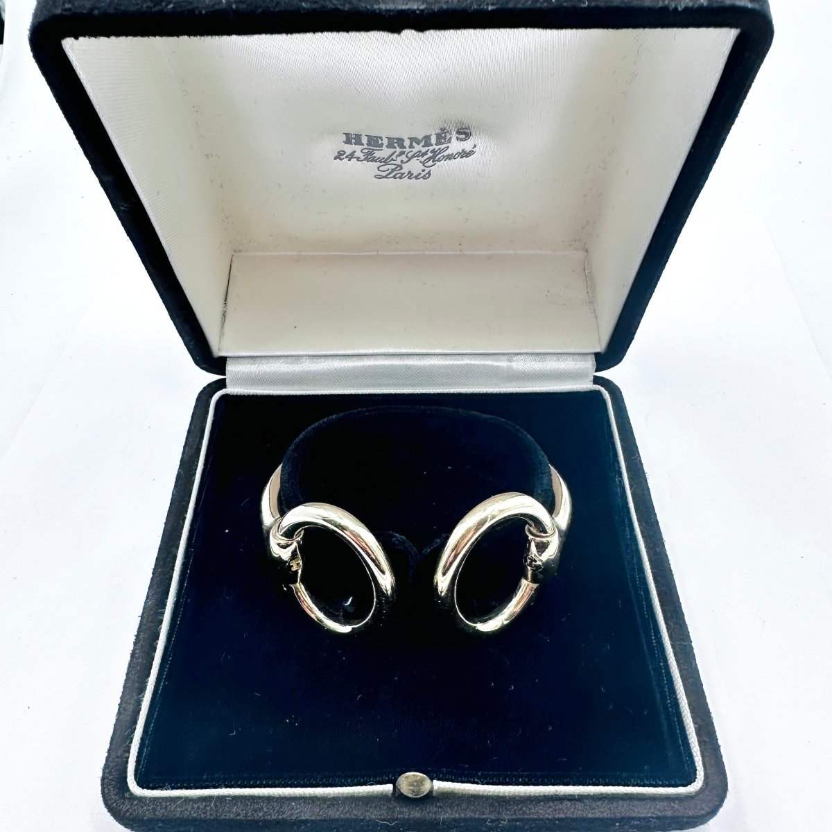 Bracelet HERMES "Nausicaa" en or jaune - Castafiore