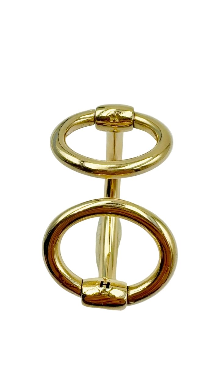 Bracelet HERMES "Nausicaa" en or jaune - Castafiore