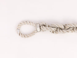 Bracelet Hermès vintage en argent par Gaëtan de Percin - Castafiore