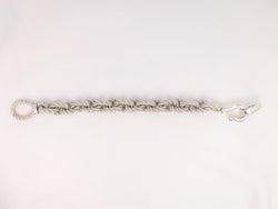 Bracelet Hermès vintage en argent par Gaëtan de Percin - Castafiore