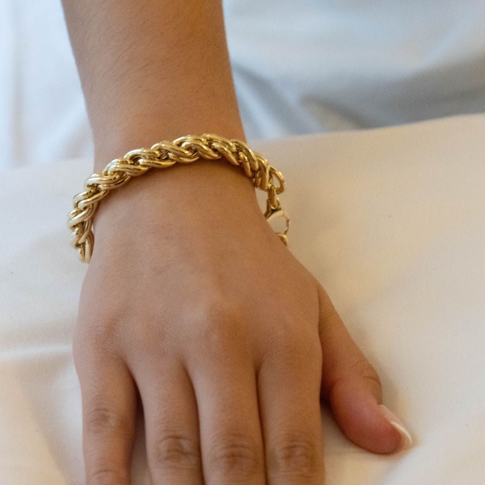 Bracelet IL GIGLIO en or jaune - Castafiore