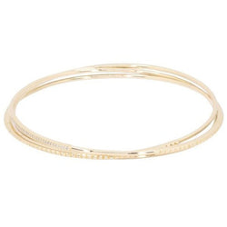 Bracelet Jonc ARTHUS BERTRAND en or jaune et diamants - Castafiore