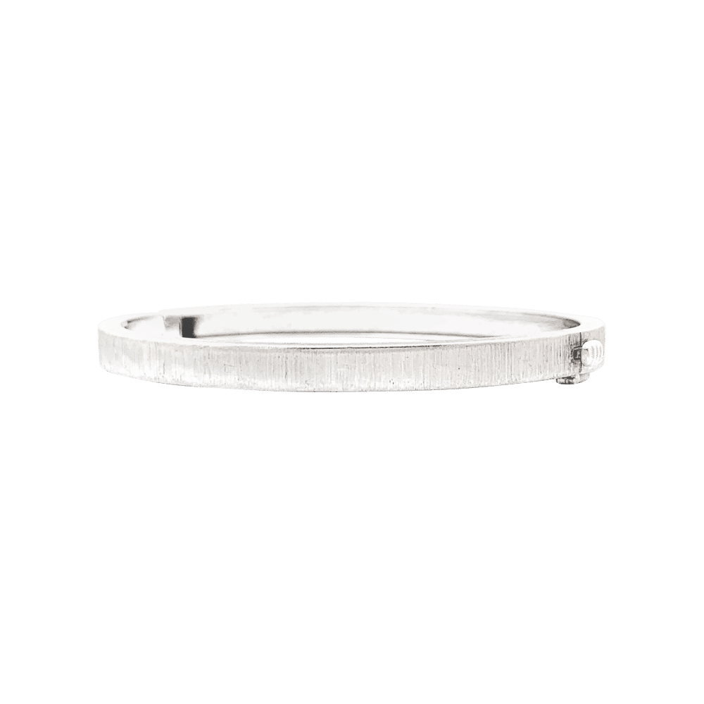 Bracelet Jonc BUCCELLATI "Macri Classica" en or blanc - Castafiore