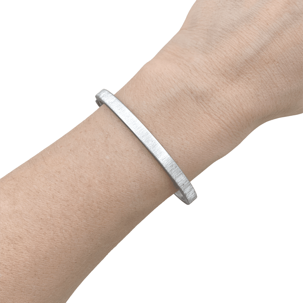 Bracelet Jonc BUCCELLATI "Macri Classica" en or blanc - Castafiore