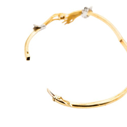 Bracelet Jonc CARRERA Y CARRERA "Bonadea" en or jaune et diamants - Castafiore