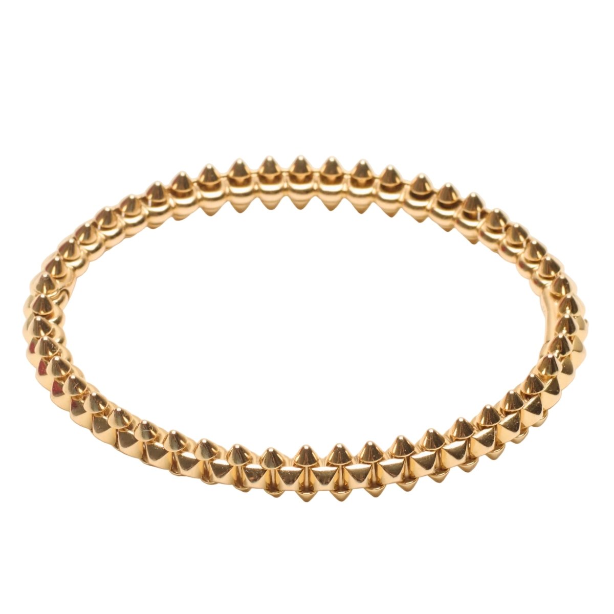 Bracelet Jonc CARTIER "Clash" Médium en or rose - Castafiore
