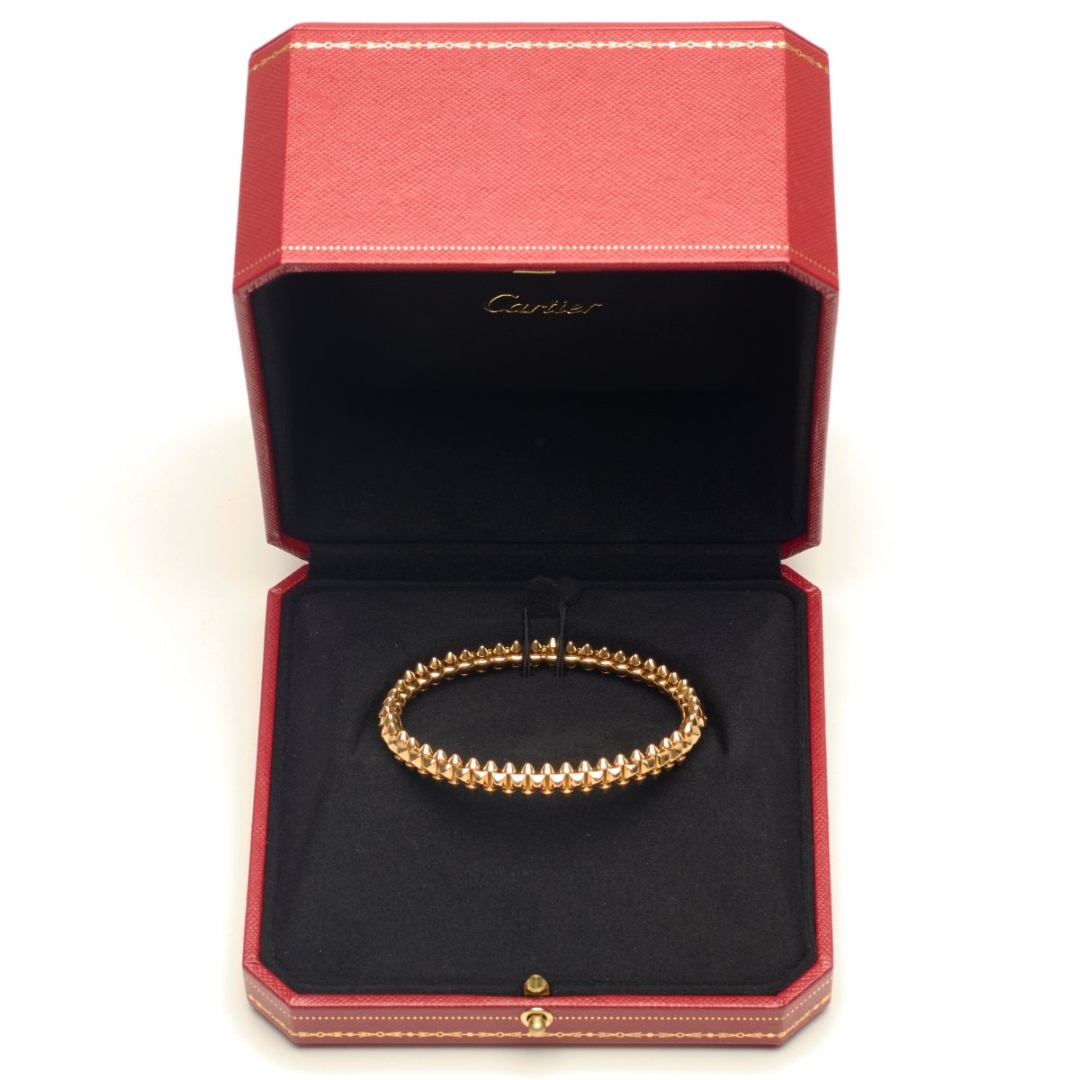 Bracelet Jonc CARTIER "Clash" Médium en or rose - Castafiore