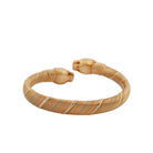 Bracelet jonc CARTIER "cougar" en trois ors - Castafiore