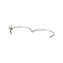 Bracelet Jonc CARTIER "Juste Un Clou" en or blanc - Castafiore