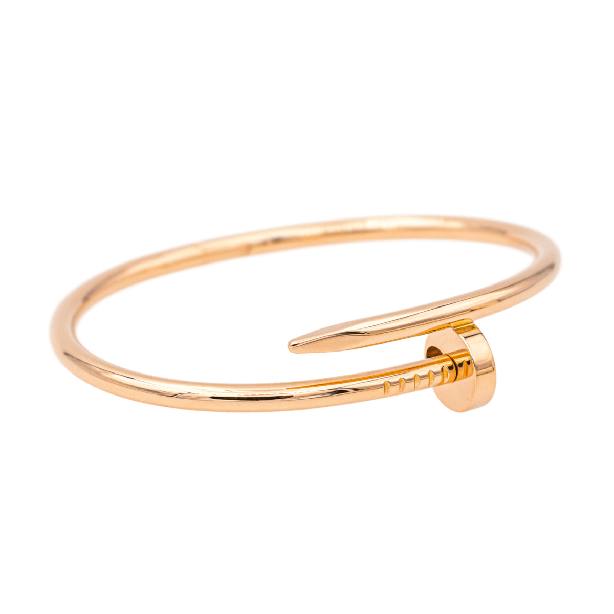 Bracelet Jonc CARTIER "Juste un clou" en or rose - Castafiore