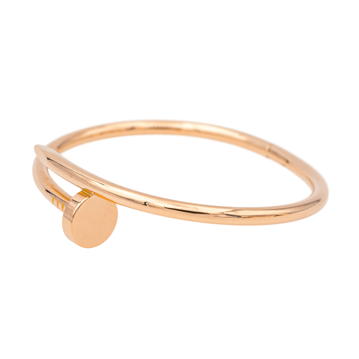 Bracelet Jonc CARTIER "Juste un clou" en or rose - Castafiore