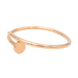 Bracelet Jonc CARTIER "Juste un clou" en or rose - Castafiore