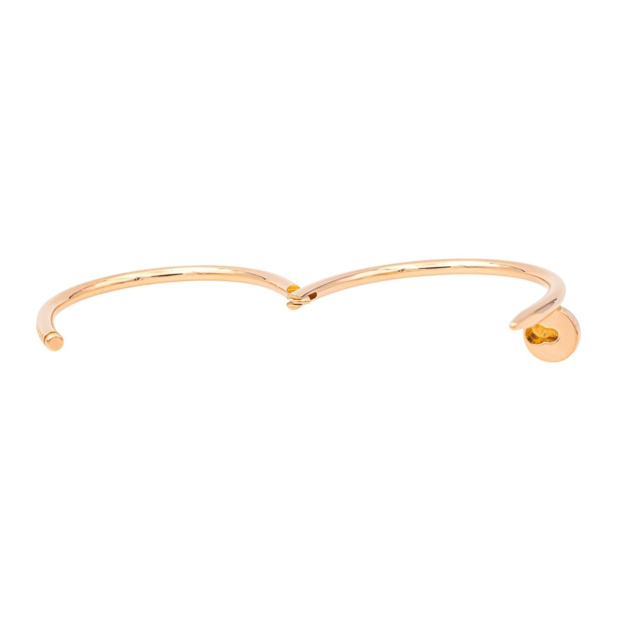 Bracelet Jonc CARTIER "Juste un clou" en or rose - Castafiore