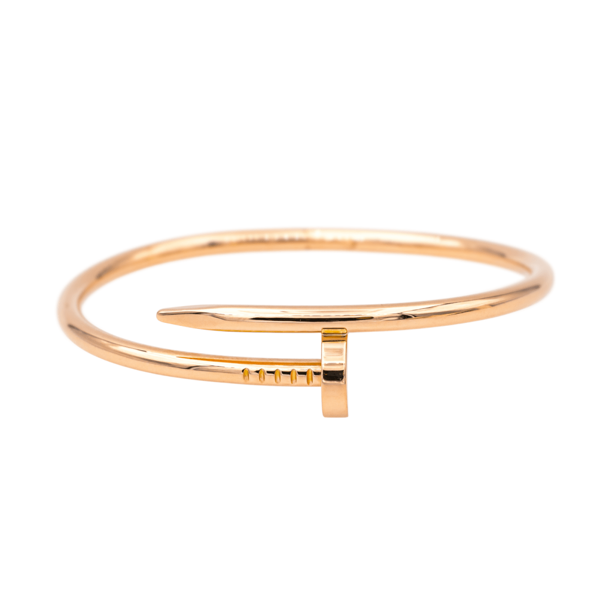 Bracelet Jonc CARTIER "Juste un clou" en or rose - Castafiore