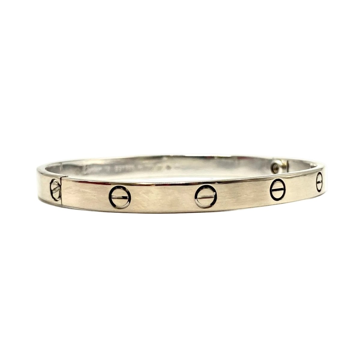 Bracelet Jonc CARTIER Love Classique en or blanc