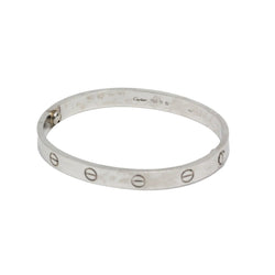 Bracelet Jonc CARTIER "Love" en or blanc - Castafiore