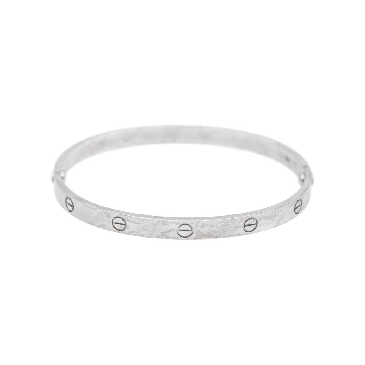 Bracelet Jonc CARTIER "Love" en or blanc - Castafiore