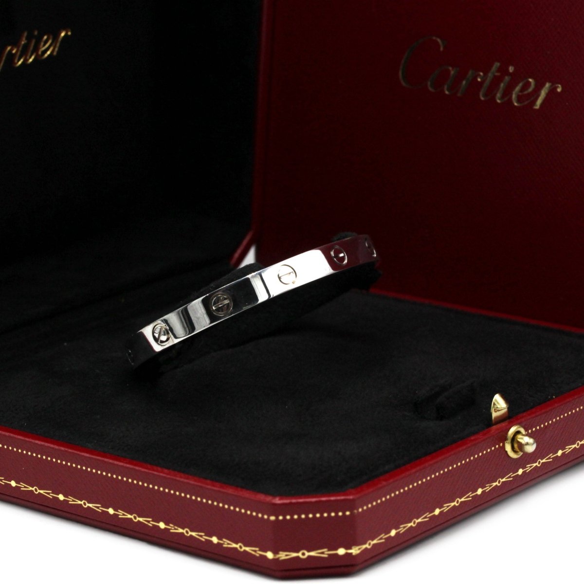 Bracelet Jonc CARTIER "Love" en or blanc - Castafiore