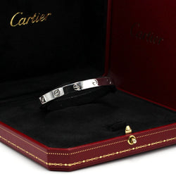 Bracelet Jonc CARTIER "Love" en or blanc - Castafiore