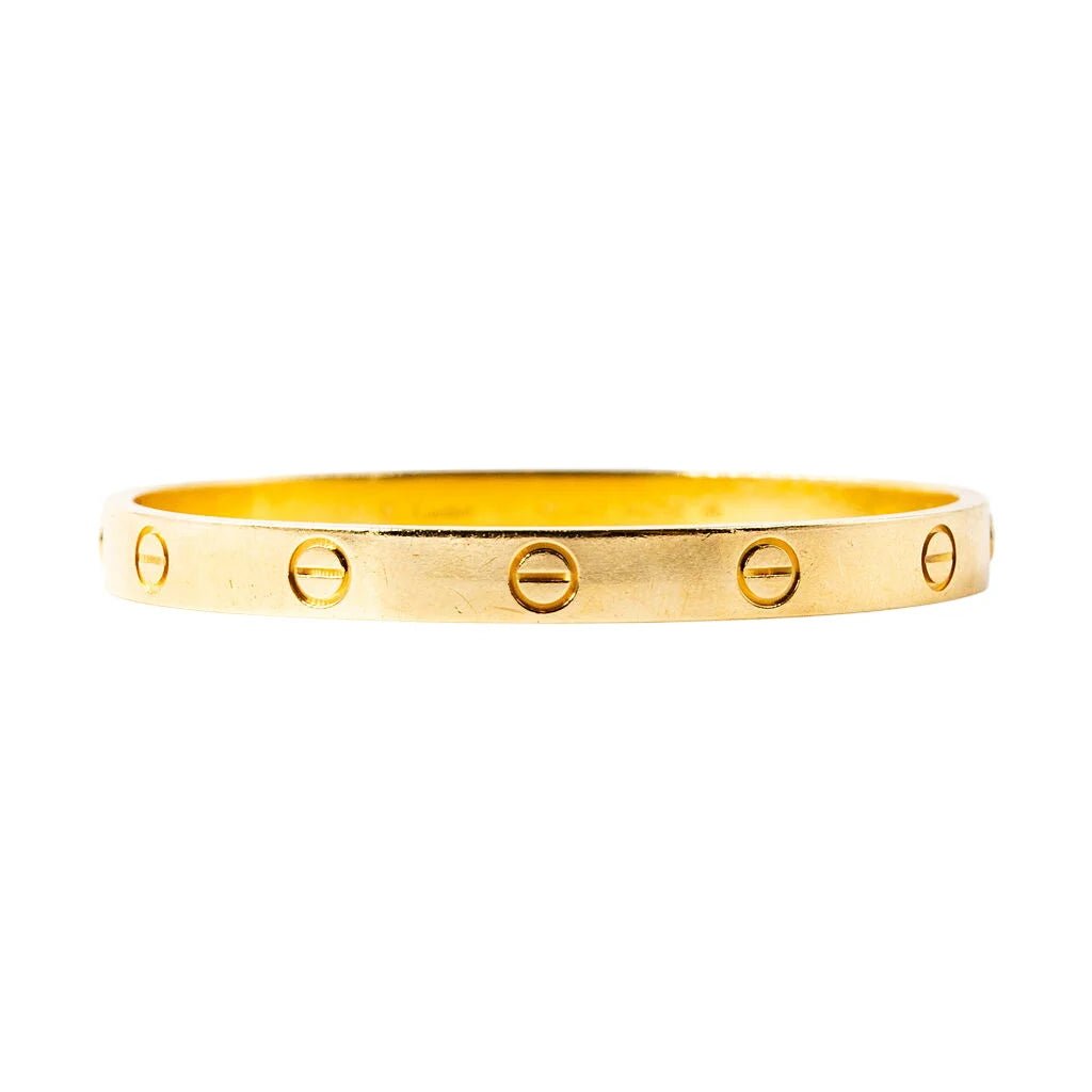 Bracelet Jonc CARTIER "Love" en or jaune - Castafiore