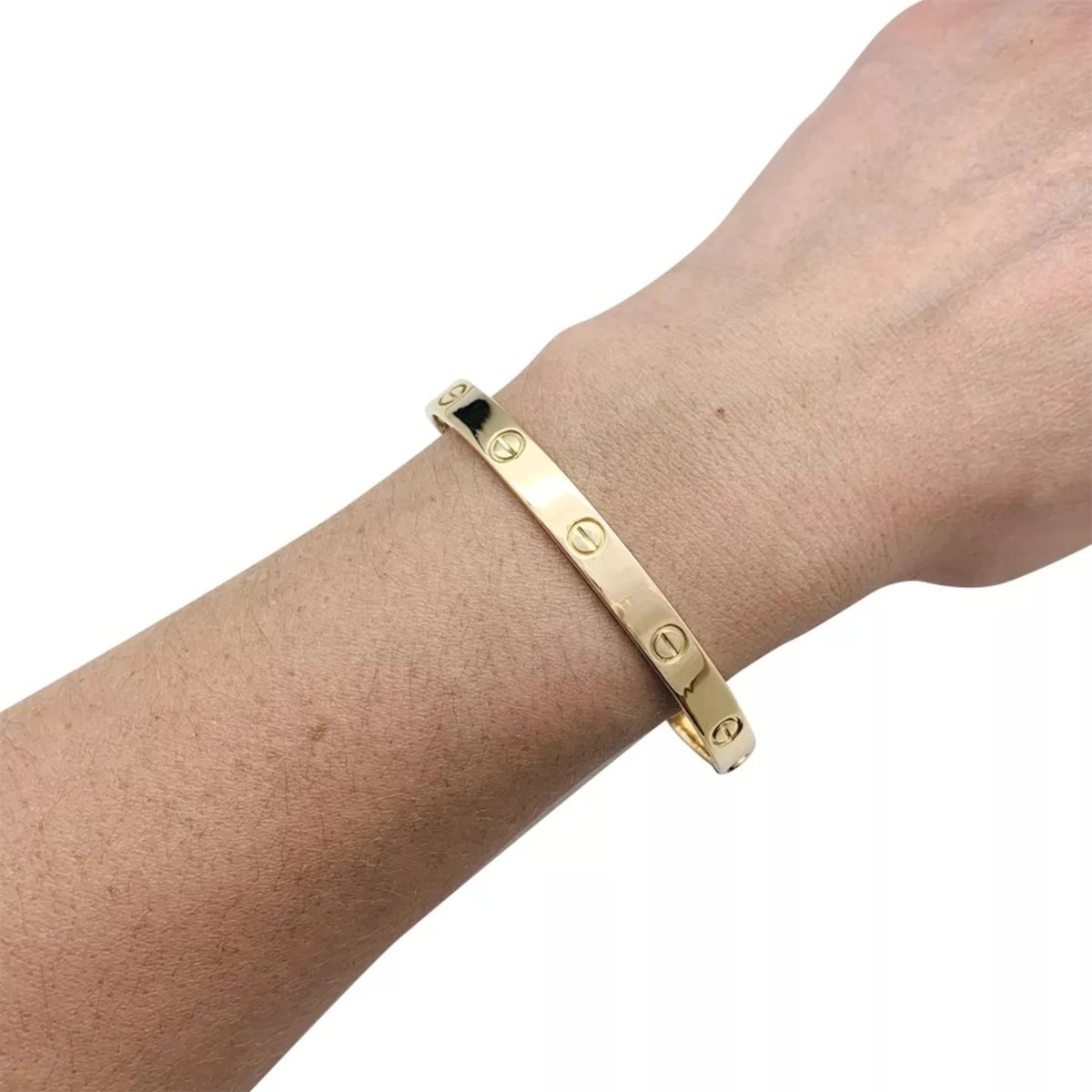 Bracelet Jonc CARTIER "Love" en or jaune - Castafiore