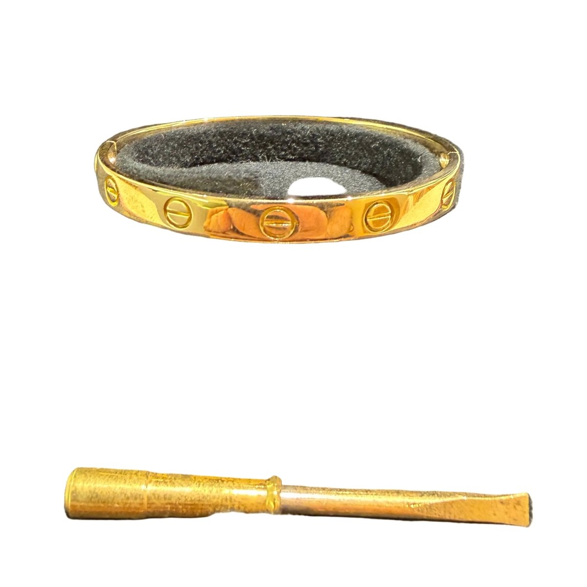 Bracelet Jonc CARTIER "Love" en or jaune - Castafiore