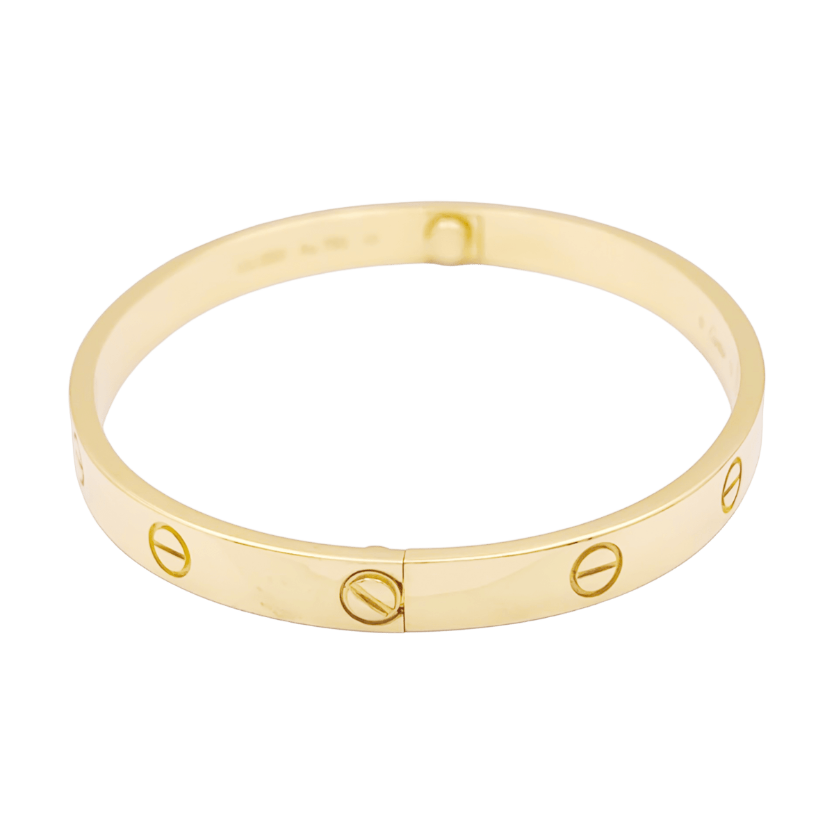 Bracelet Jonc CARTIER "Love" en or jaune - Castafiore