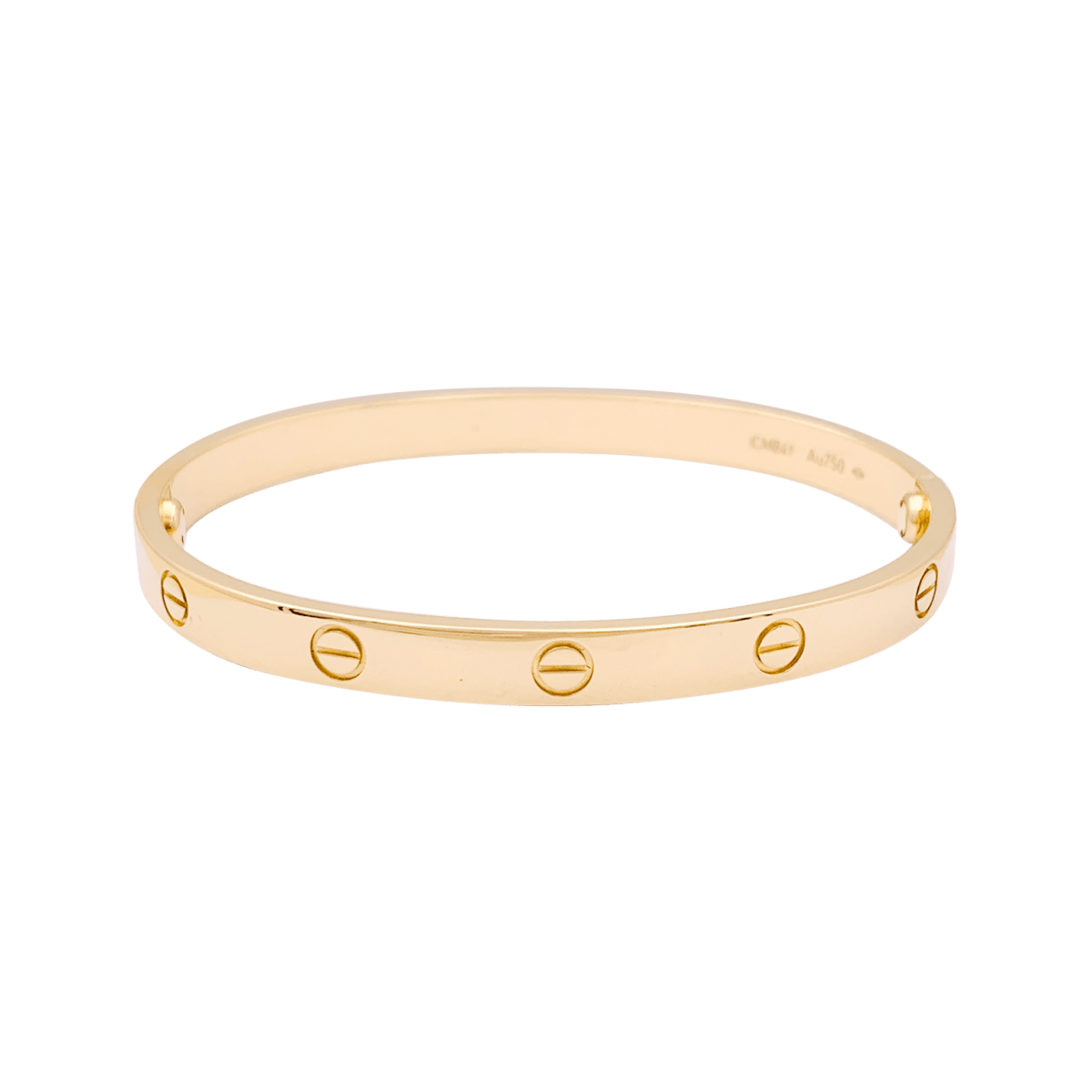 Bracelet Jonc CARTIER "Love" en or jaune - Castafiore