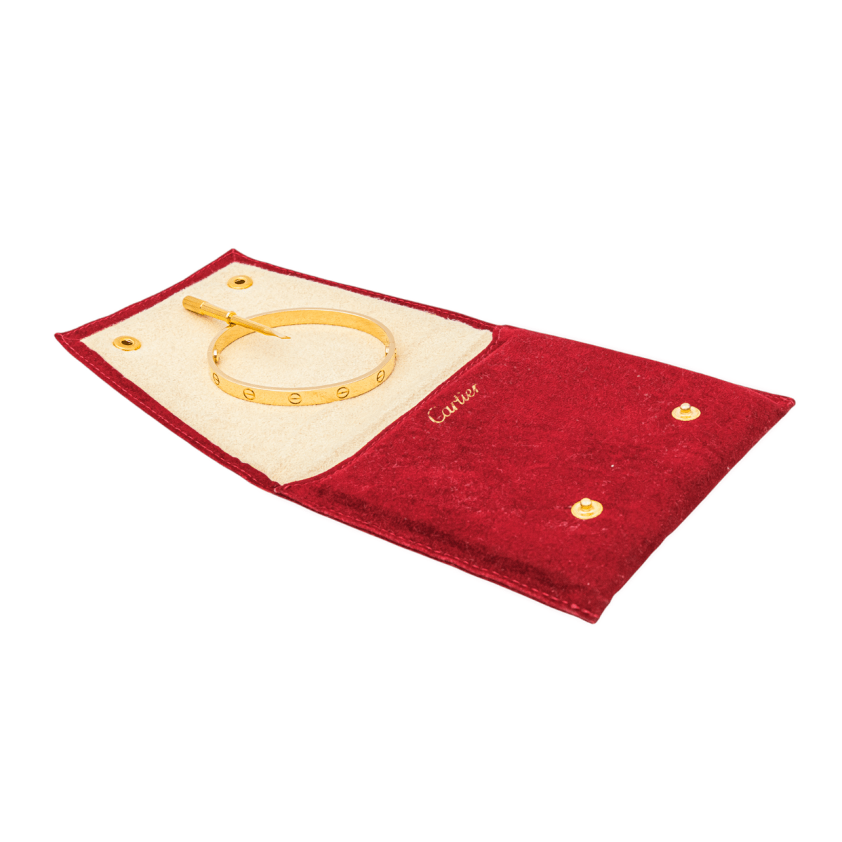 Bracelet Jonc CARTIER "Love" en or jaune - Castafiore