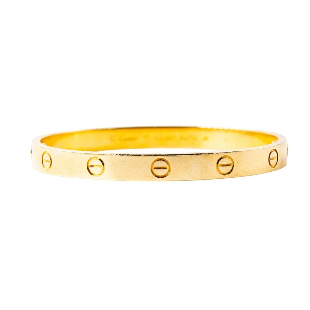 Bracelet Jonc CARTIER "Love" en or jaune - Castafiore