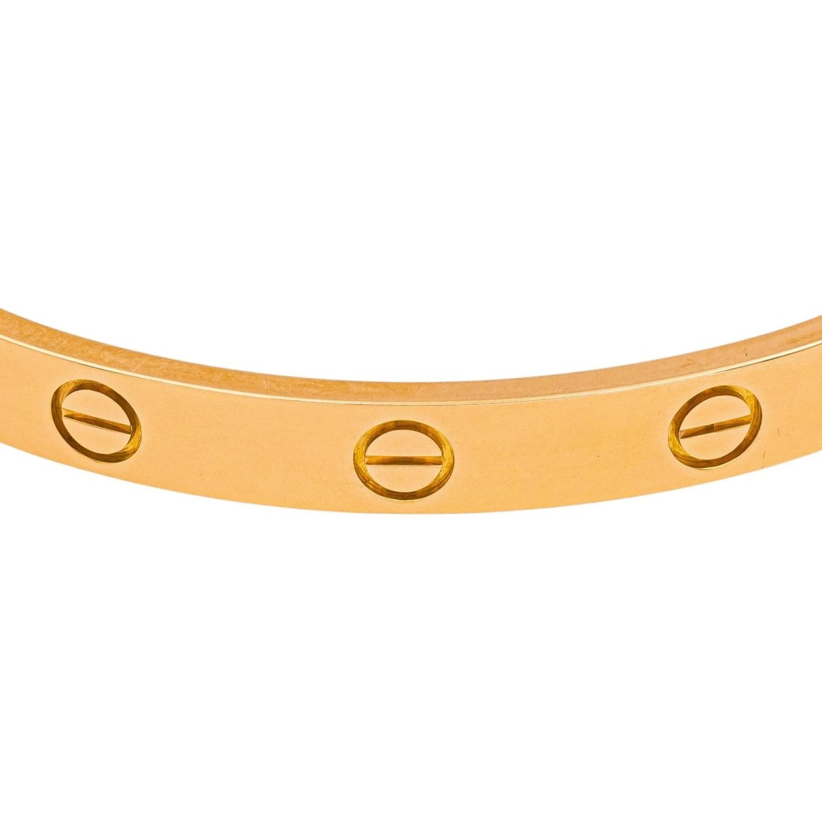 Bracelet Jonc CARTIER "Love" en or rose - Castafiore