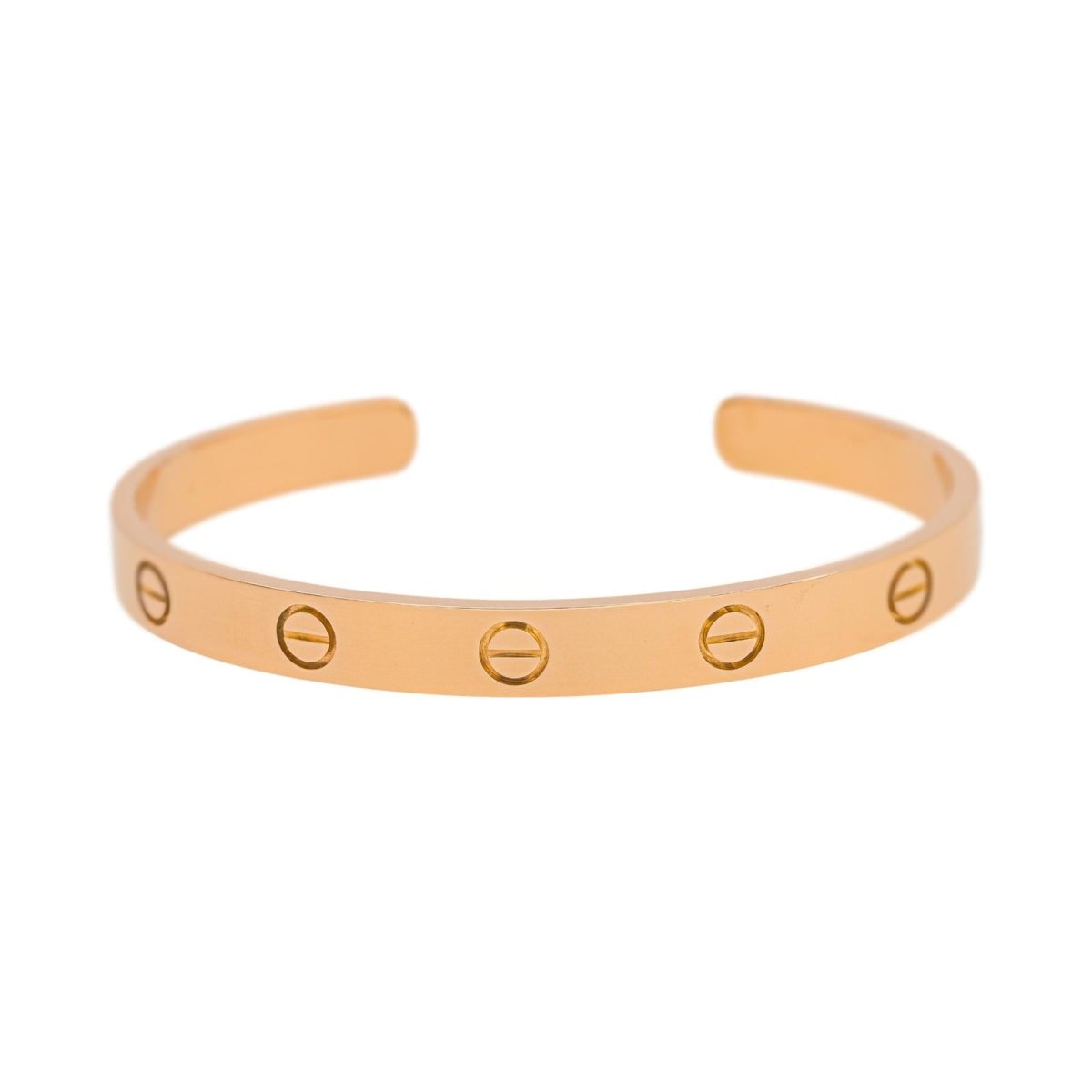 Bracelet Jonc CARTIER "Love" en or rose - Castafiore