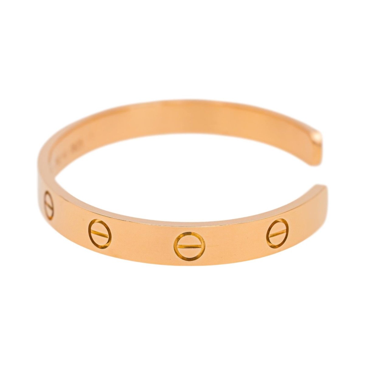 Bracelet Jonc CARTIER "Love" en or rose - Castafiore