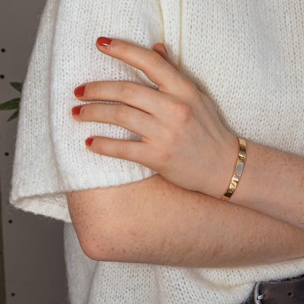 Bracelet Jonc CARTIER "Love" en or rose - Castafiore