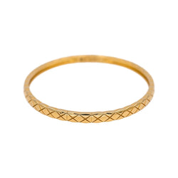 Bracelet Jonc CHANEL "Coco Crush" en or jaune - Castafiore