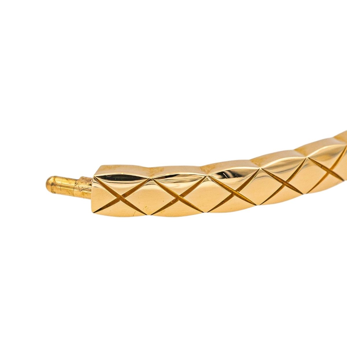 Bracelet Jonc CHANEL "Coco Crush" en or jaune - Castafiore
