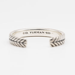 Bracelet Jonc DAVID YURMAN en argent - Castafiore