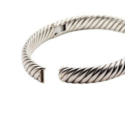Bracelet Jonc DAVID YURMAN en argent et or jaune - Castafiore