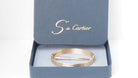 Bracelet Jonc de Cartier d'occasion 3 ors - Castafiore